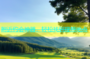 附近约会神器，轻松找到理想地点