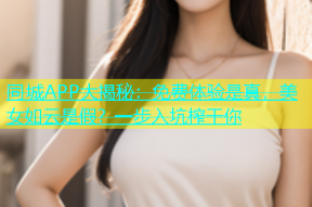 同城APP大揭秘：免费体验是真，美女如云是假？一步入坑榨干你